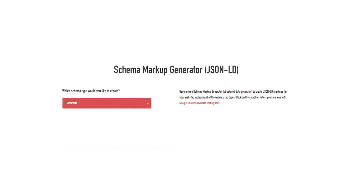 Markup Generator (JSON-LD) - Enabler