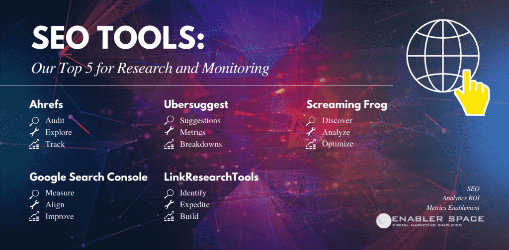 SEO Tools: Our Top 5 for Research and Monitoring